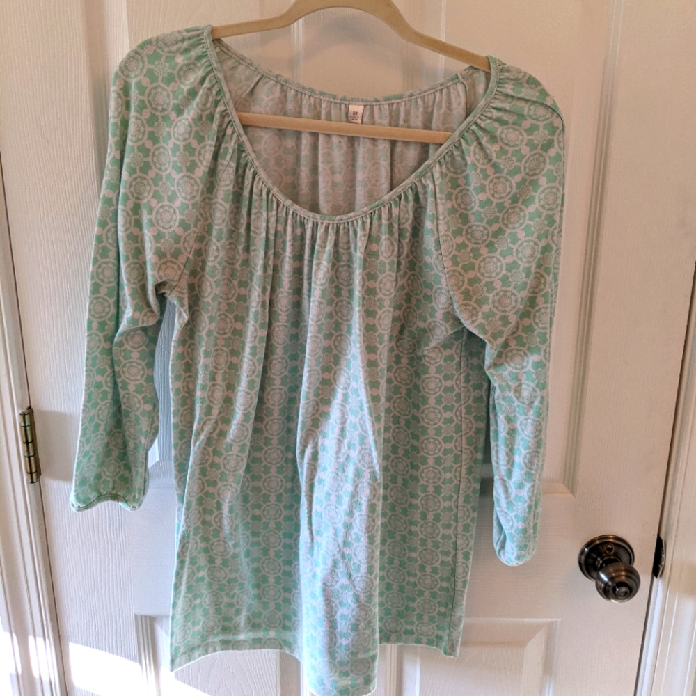 Teal Blouse